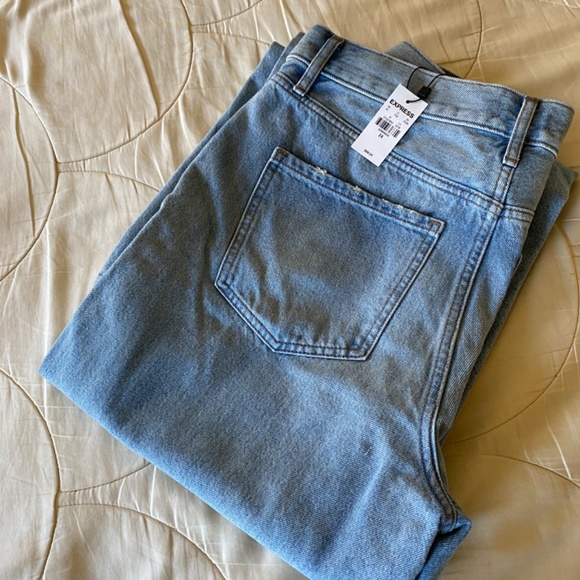 NWT Express Wide Leg High-Rise Jeans - Picture 5 of 8